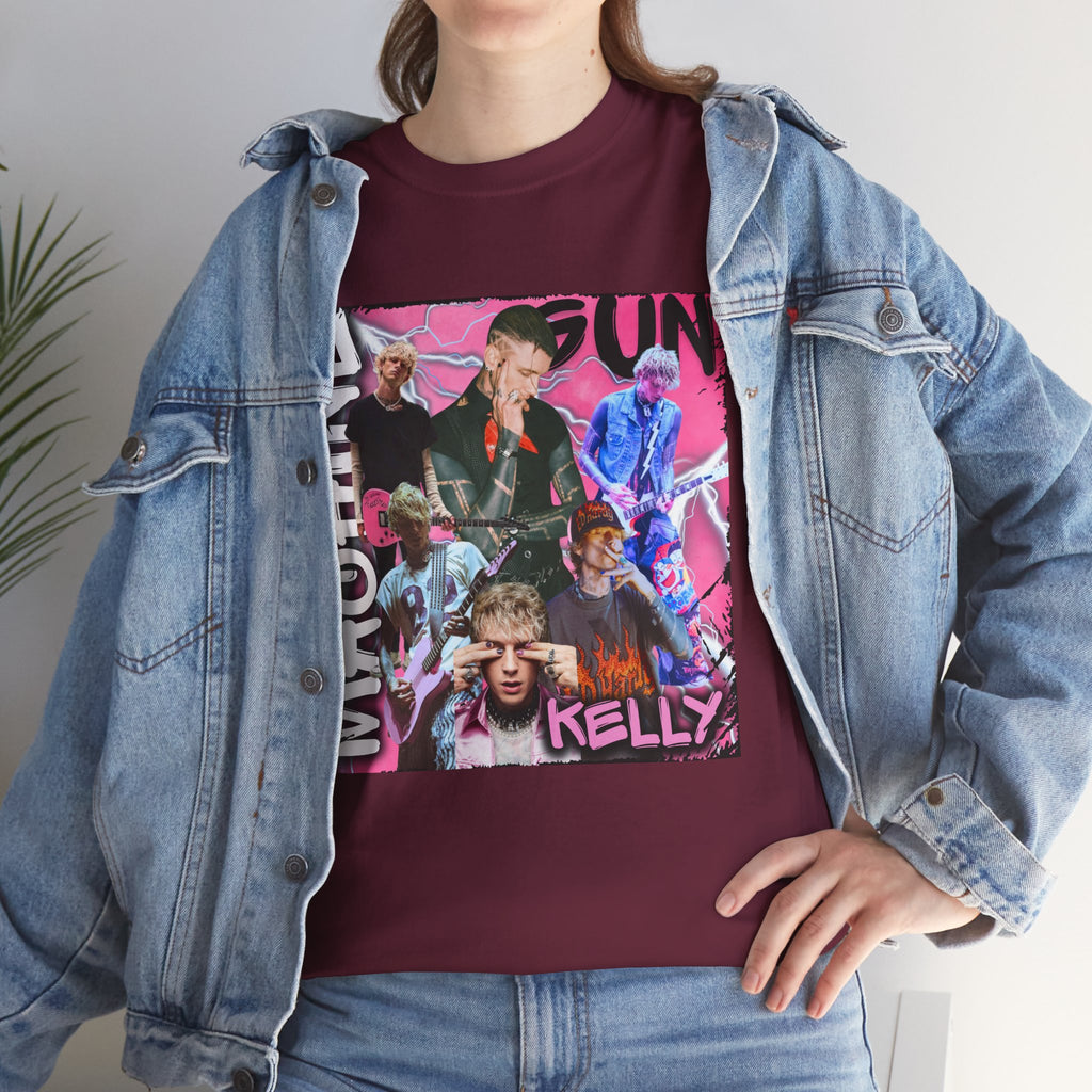 MGK  - 'Machine Gun' Kelly - Retro Collage Graphic Tee