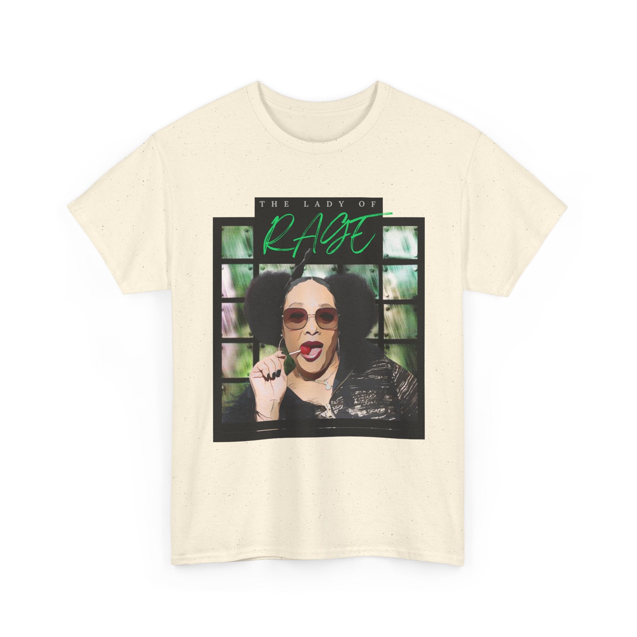 The Lady of Rage - Retro Catroon Graphic Album Cover Tee