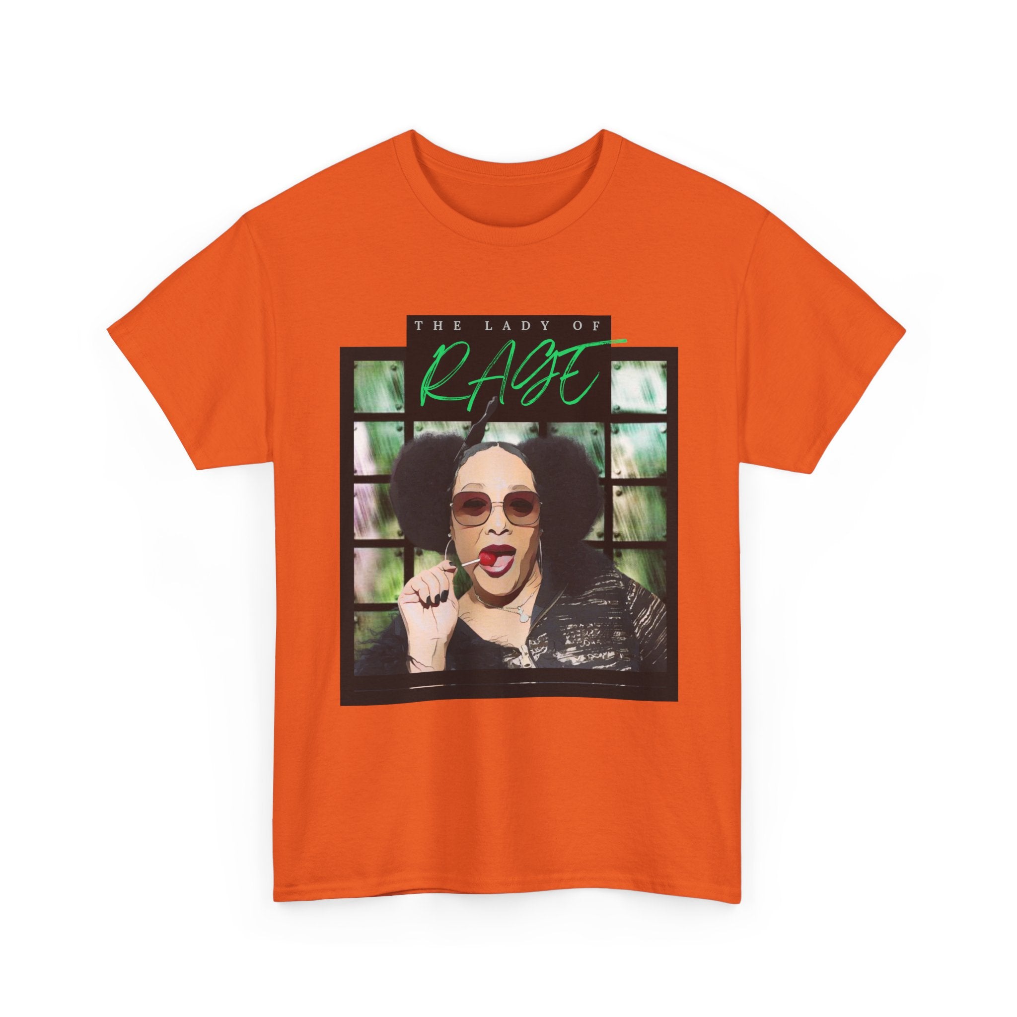 The Lady of Rage - Retro Catroon Graphic Album Cover Tee