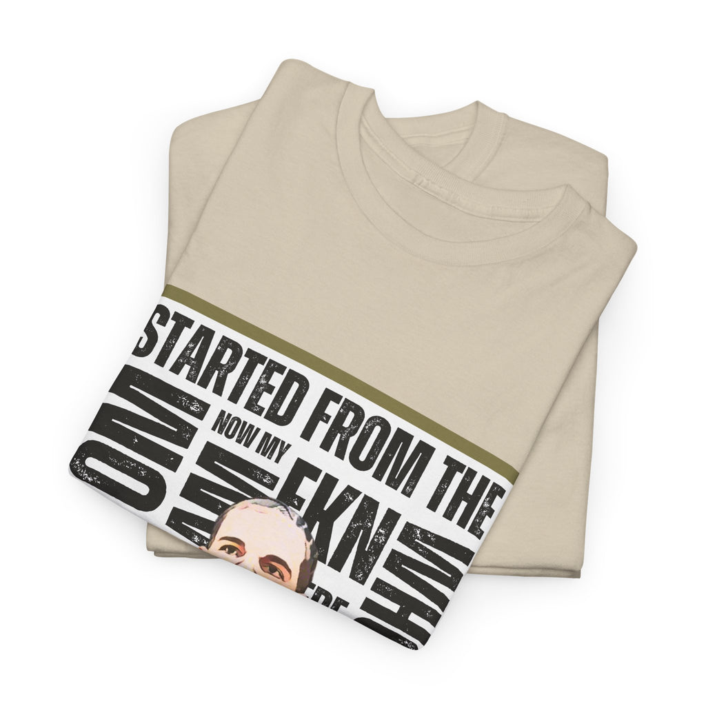 Drake "Started From The Bottom" Graphic Cartoon Tee