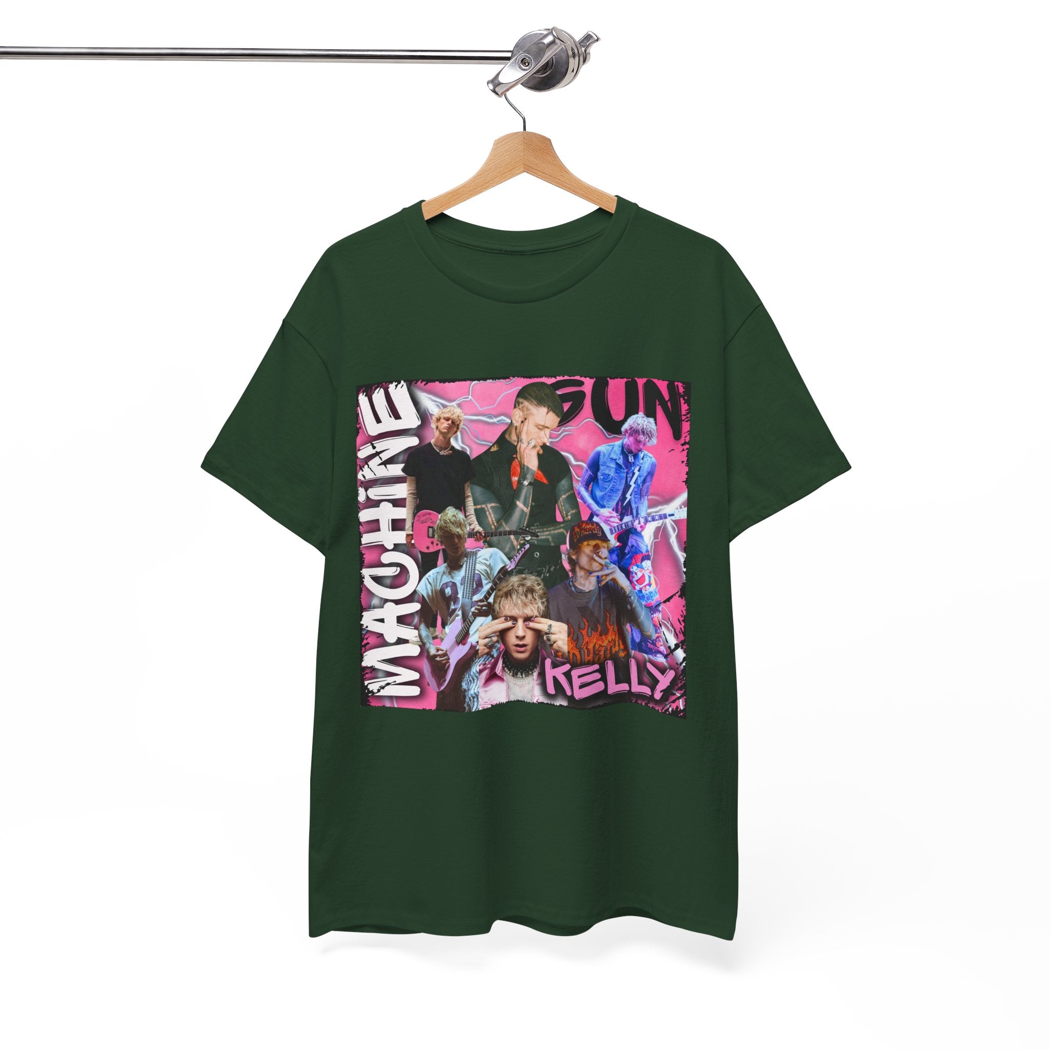 MGK  - 'Machine Gun' Kelly - Retro Collage Graphic Tee