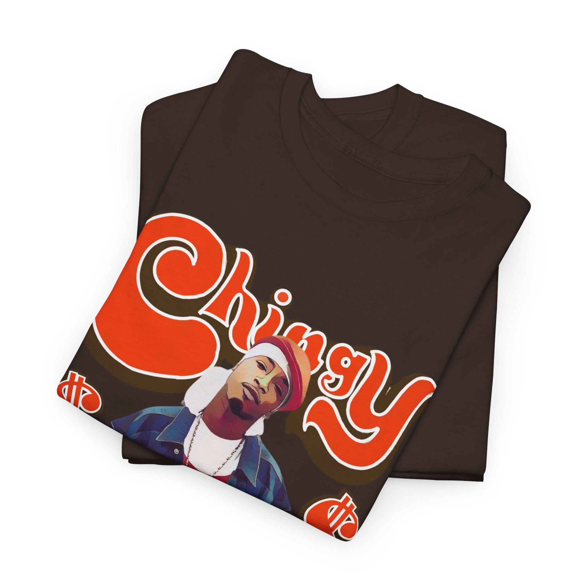 Chingy Retro Rap Tee — "Chingy" Graphic Shirt with Dollar Sign Motif