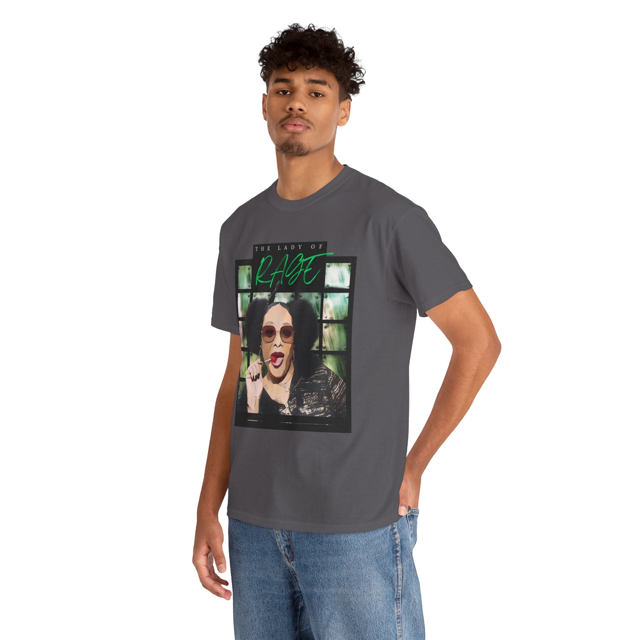 The Lady of Rage - Retro Catroon Graphic Album Cover Tee