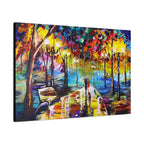 The Calm Storm - Original Colorful Canvas Print