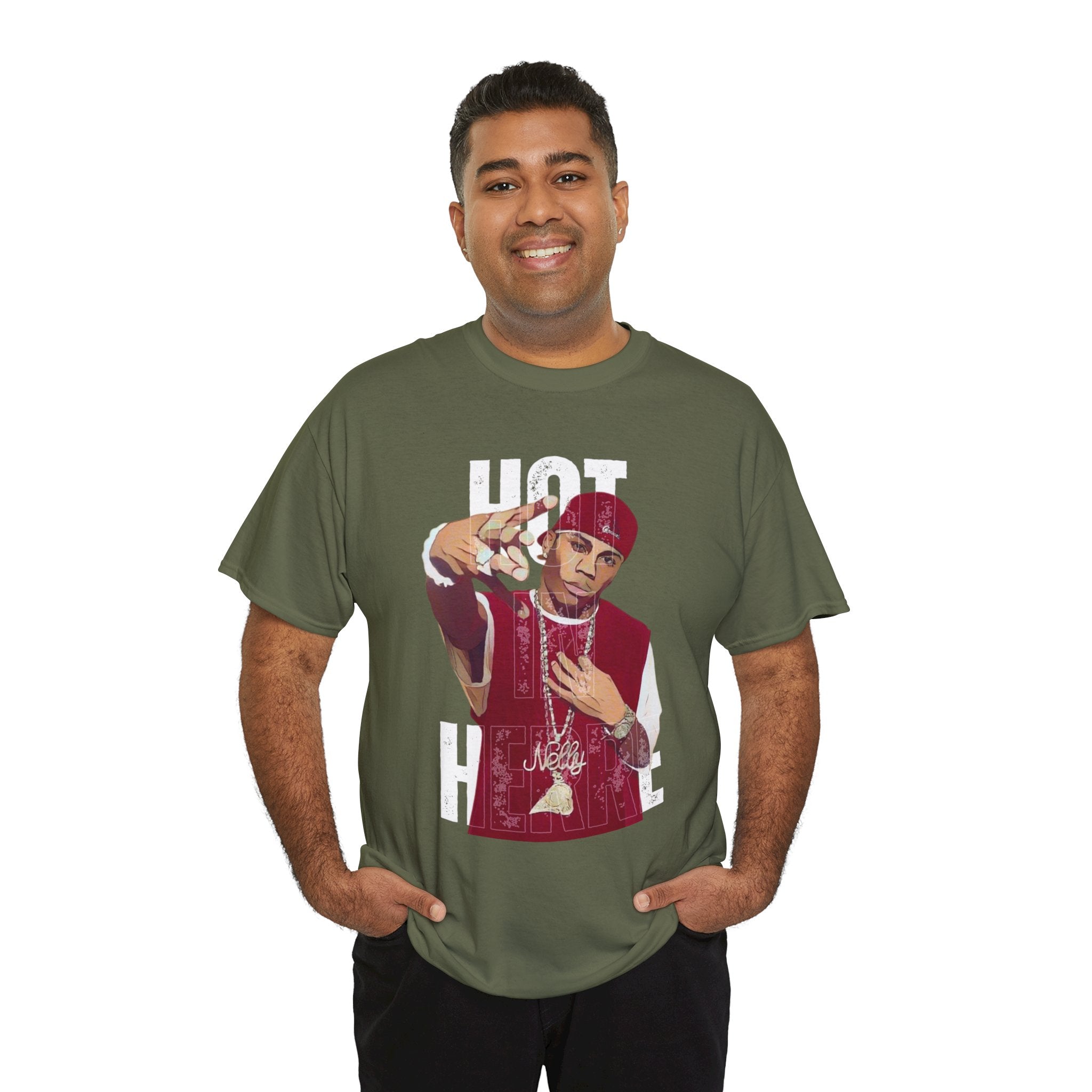 Nelly - Hot in Herre — Retro Rap Graphic T-Shirt