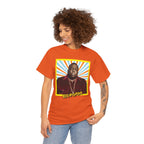 Graphic Tee — "Big Poppa" Retro Portrait T-Shirt