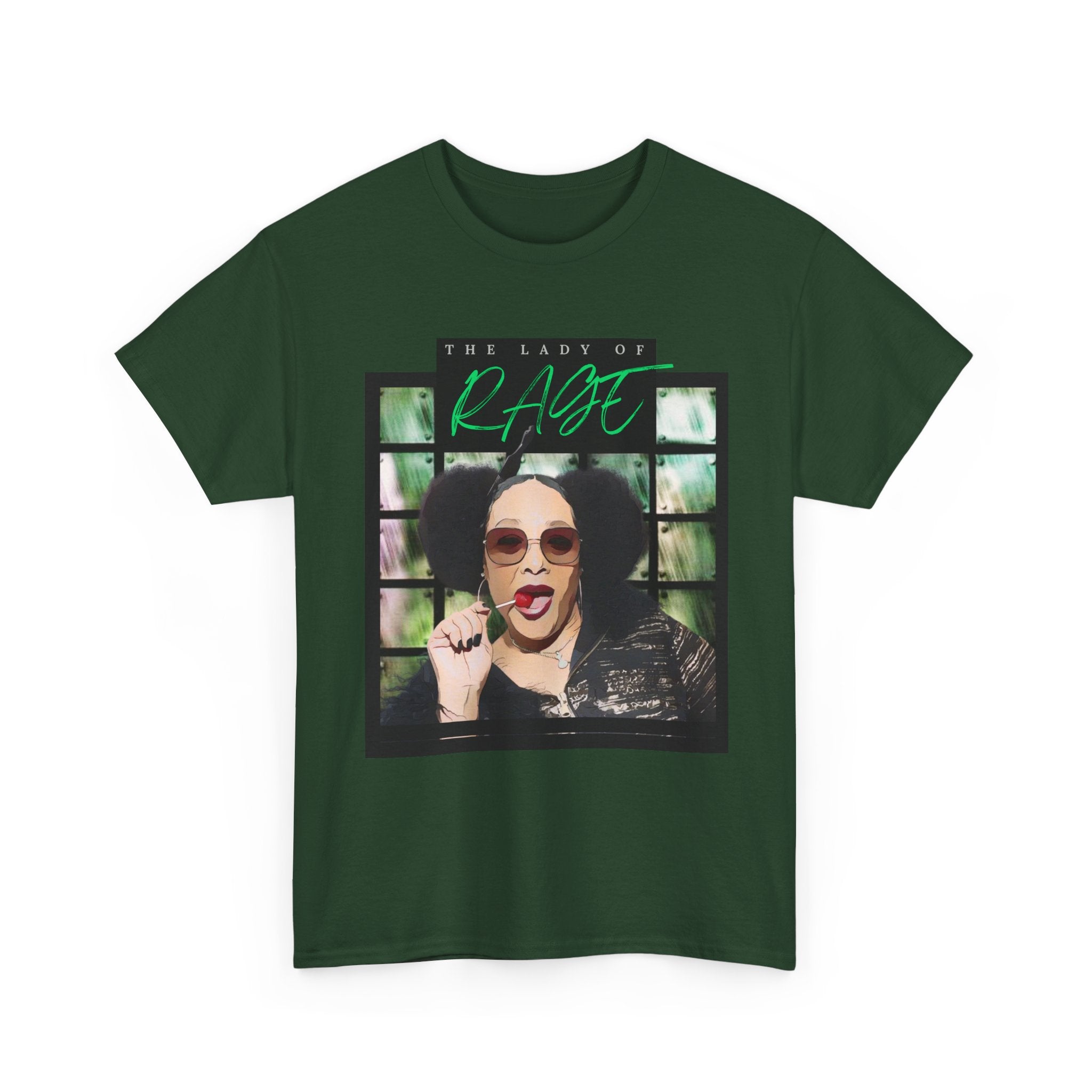The Lady of Rage - Retro Catroon Graphic Album Cover Tee