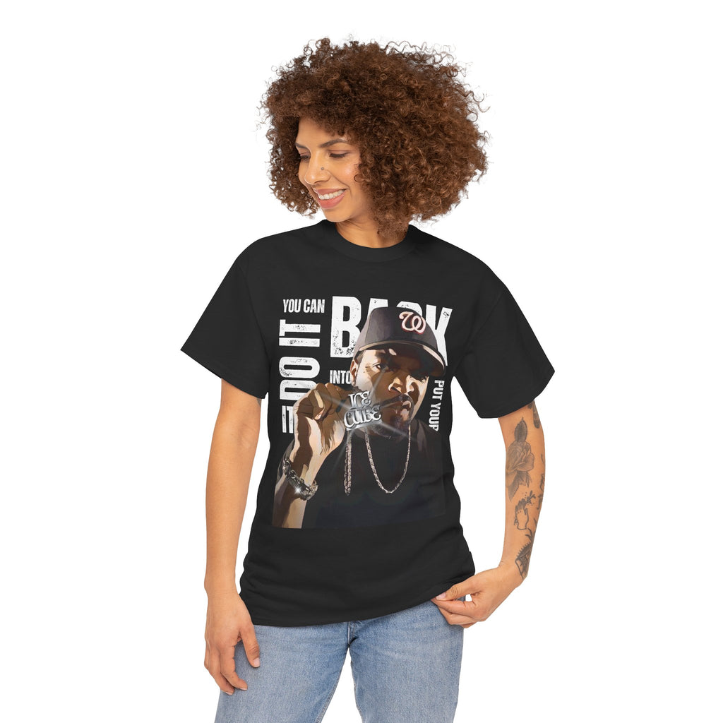 Ice Graphic Tee — "You Can Do It, Put Your Back Into It" Streetwear