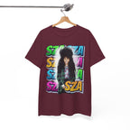 Sza Portrait Graphic Tee — Colorful Retro SZA Fan Shirt