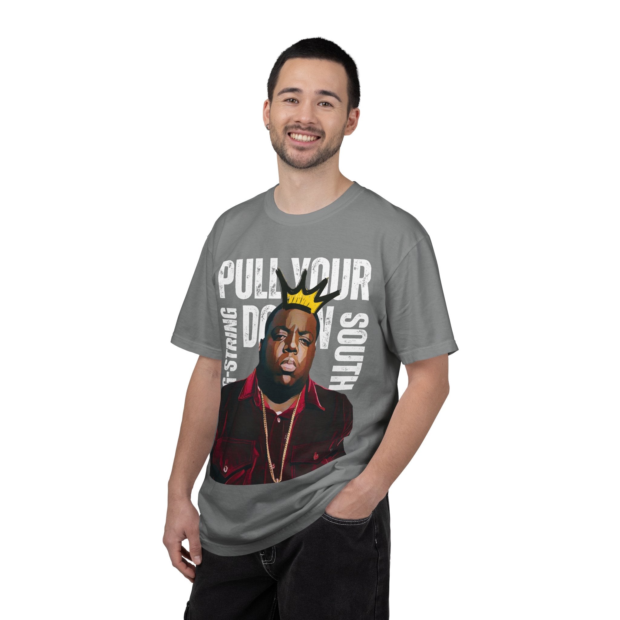 Biggie Cartoon Graphic Design Tee