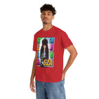 Sza Portrait Graphic Tee — Colorful Retro SZA Fan Shirt