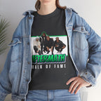 Em, Dre, Snoop, 50 - Unisex Heavy Cotton Tee - "Aftermath" Walk of Fame Graphic Tee
