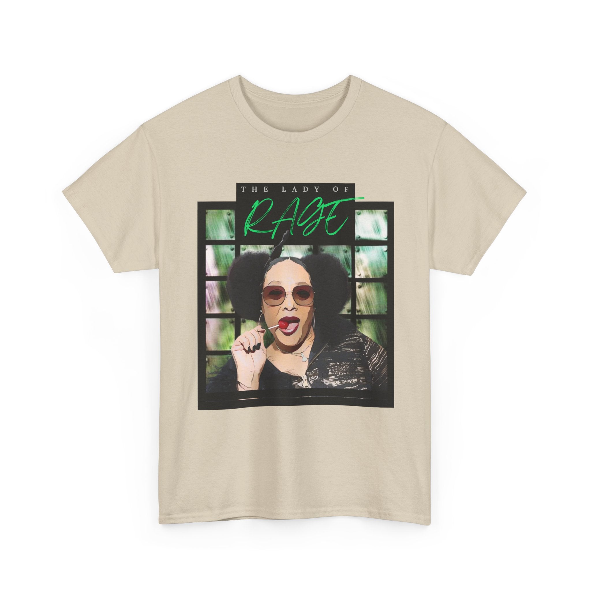 The Lady of Rage - Retro Catroon Graphic Album Cover Tee
