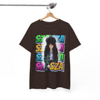 Sza Portrait Graphic Tee — Colorful Retro SZA Fan Shirt