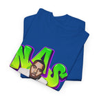 Nas Graphic Tee — Retro Graffiti Hip-Hop Tribute Shirt - Lifes a B*
