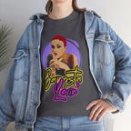 Eve T-Shirt — Gangsta Lovin' Graphic Cartoon Tee (Retro Rap Portrait)