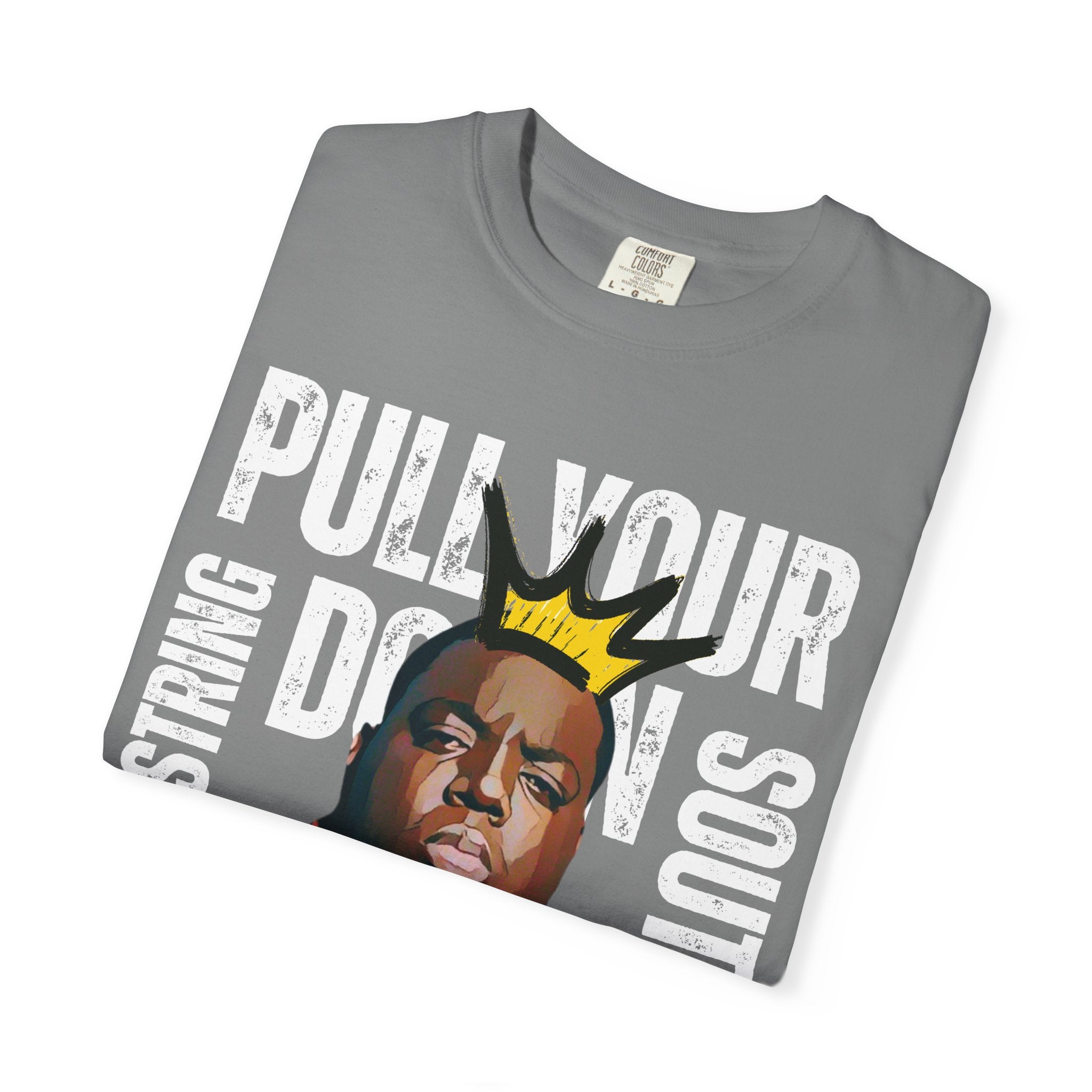 Biggie Cartoon Graphic Design Tee