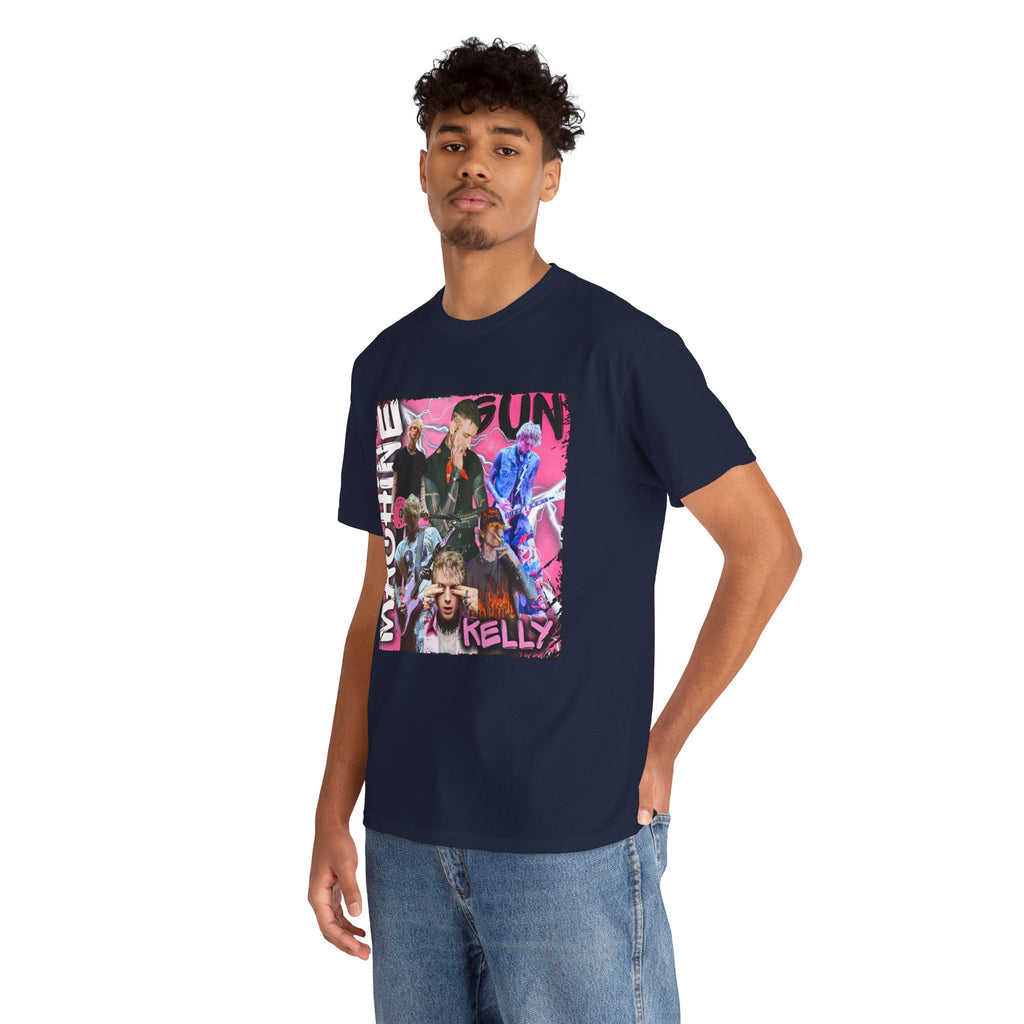 MGK  - 'Machine Gun' Kelly - Retro Collage Graphic Tee