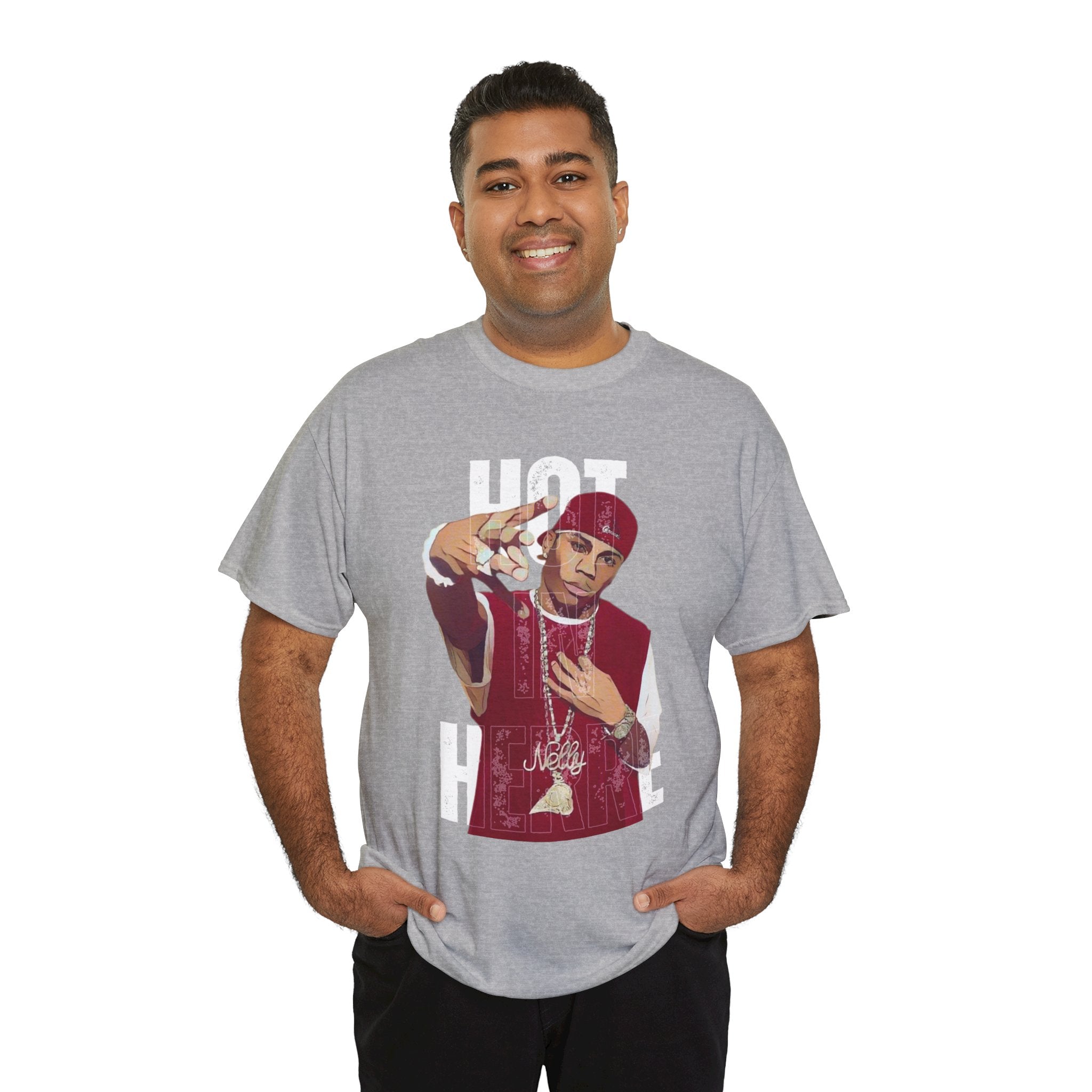 Nelly - Hot in Herre — Retro Rap Graphic T-Shirt