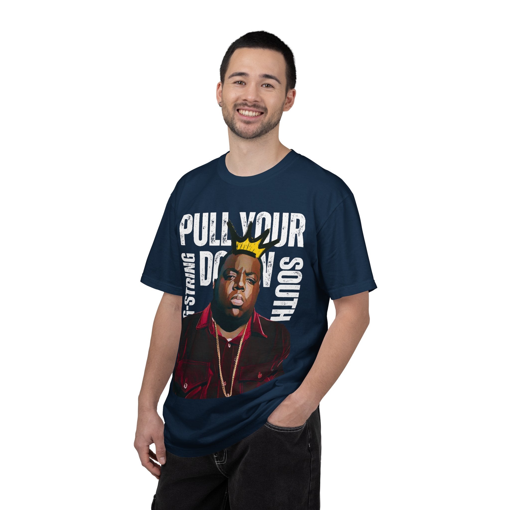 Biggie Cartoon Graphic Design Tee