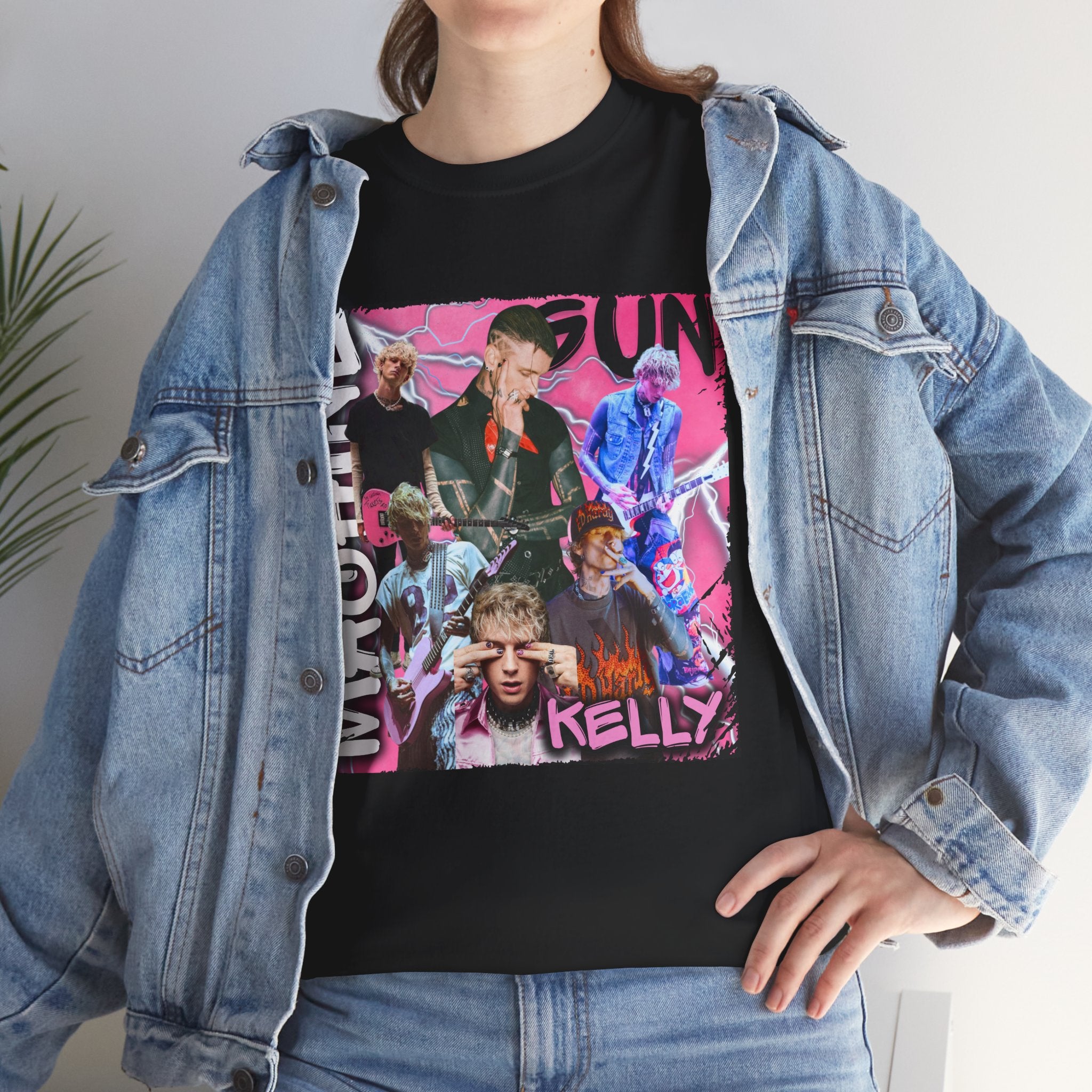 MGK  - 'Machine Gun' Kelly - Retro Collage Graphic Tee