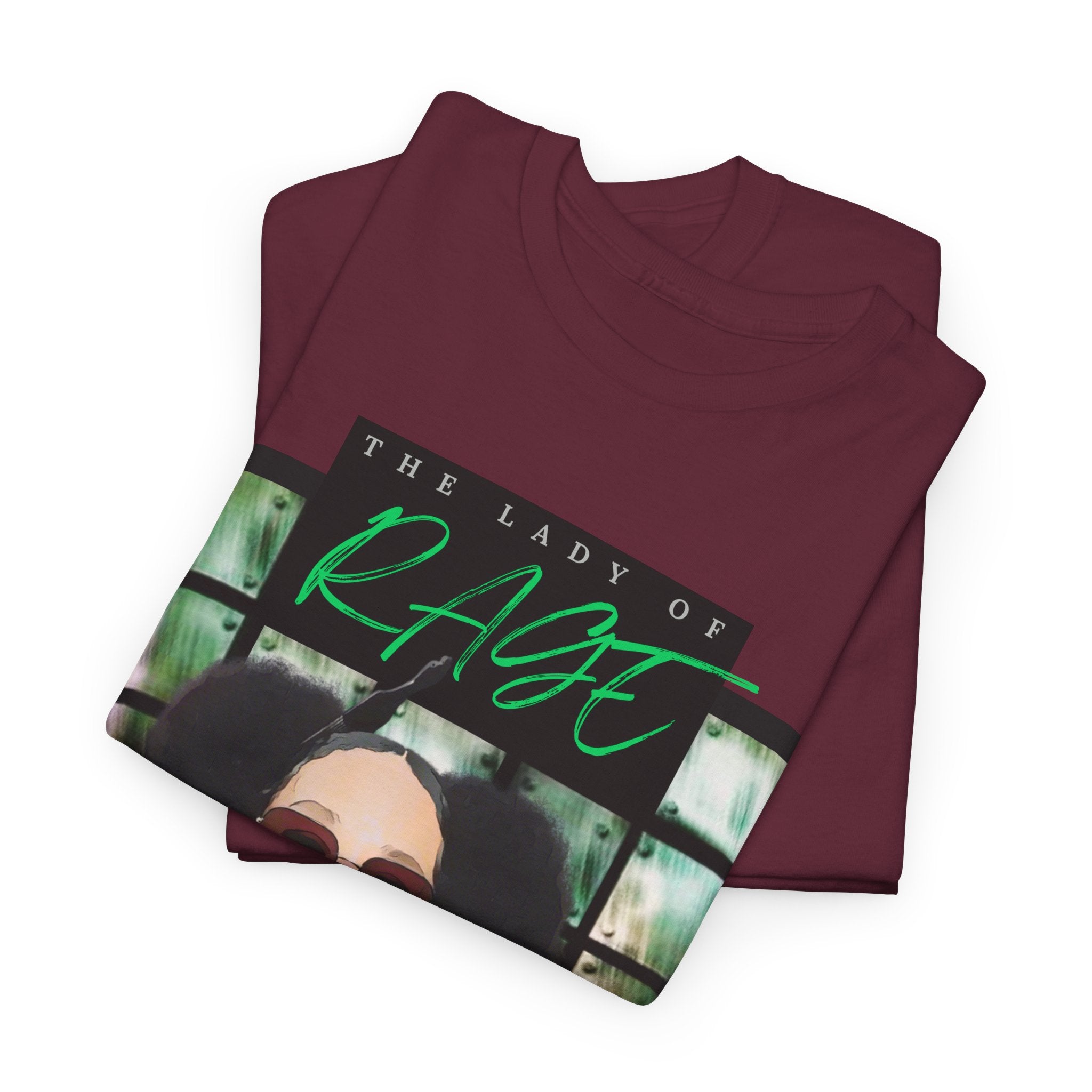 The Lady of Rage - Retro Catroon Graphic Album Cover Tee