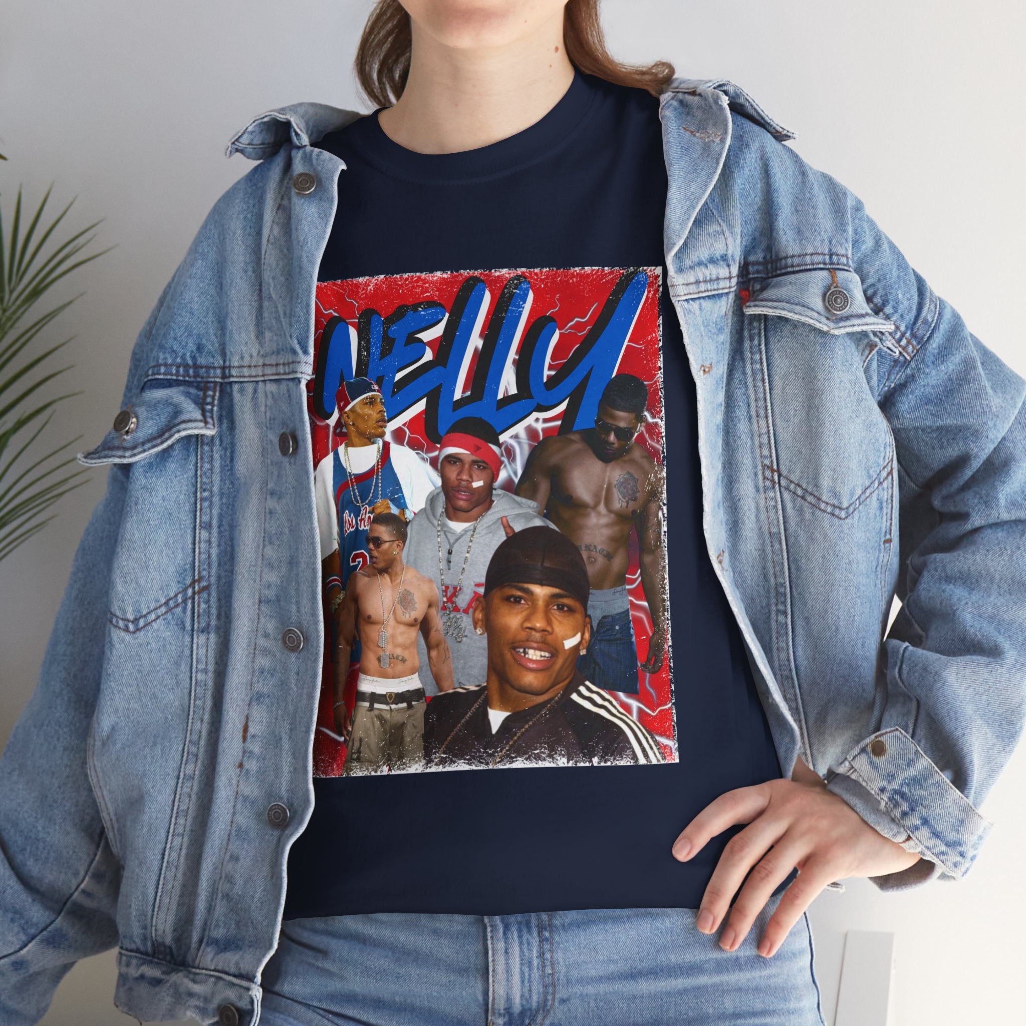 Nelly Graphic Tee — 'Nelly' Collage Streetwear T-Shirt