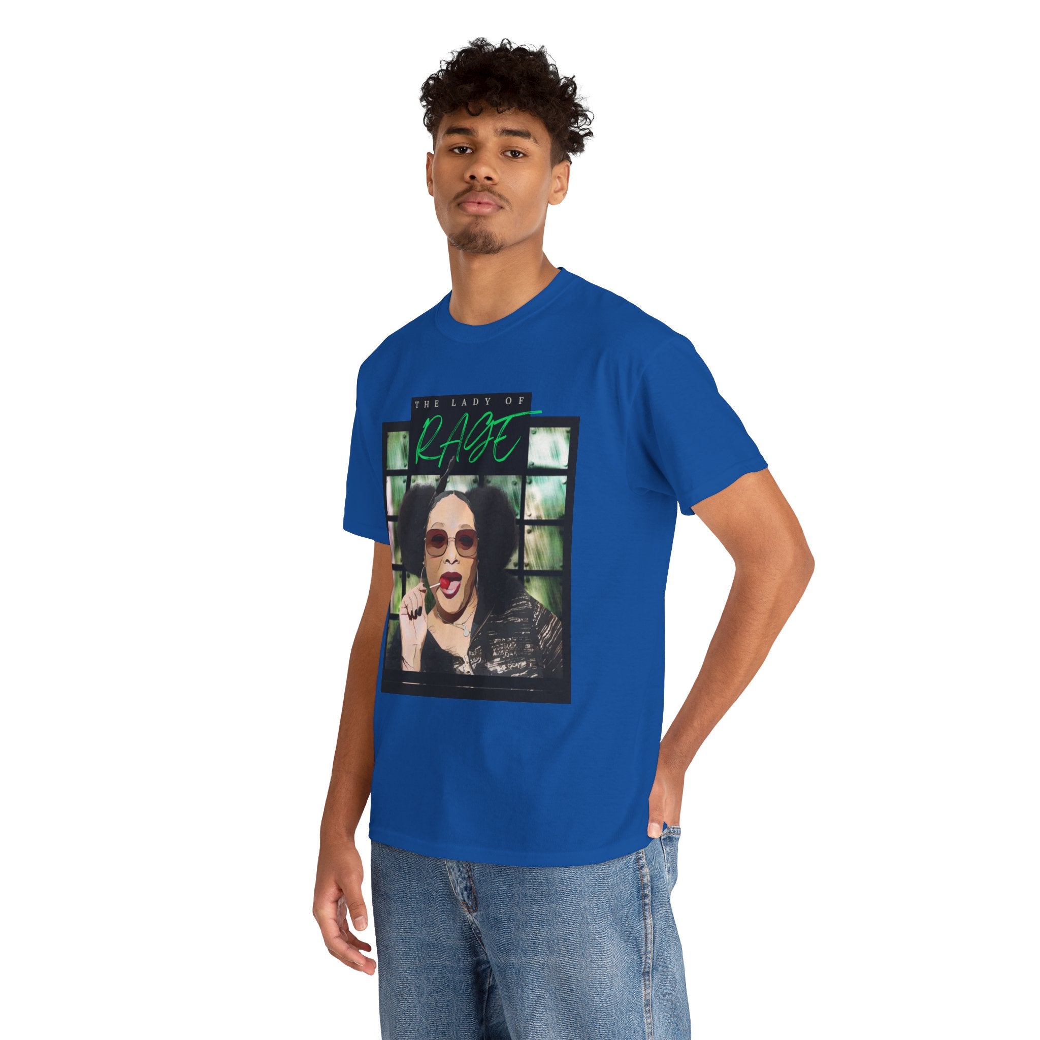 The Lady of Rage - Retro Catroon Graphic Album Cover Tee