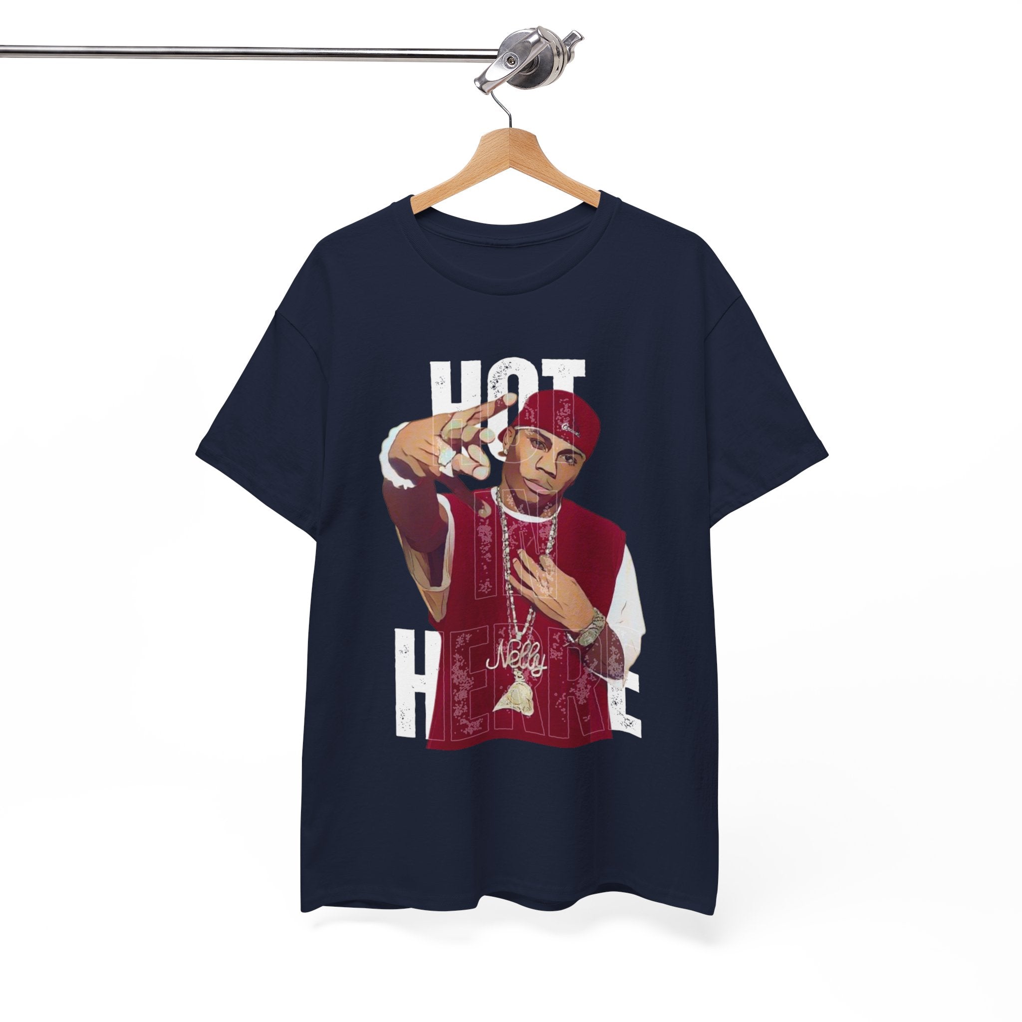 Nelly - Hot in Herre — Retro Rap Graphic T-Shirt