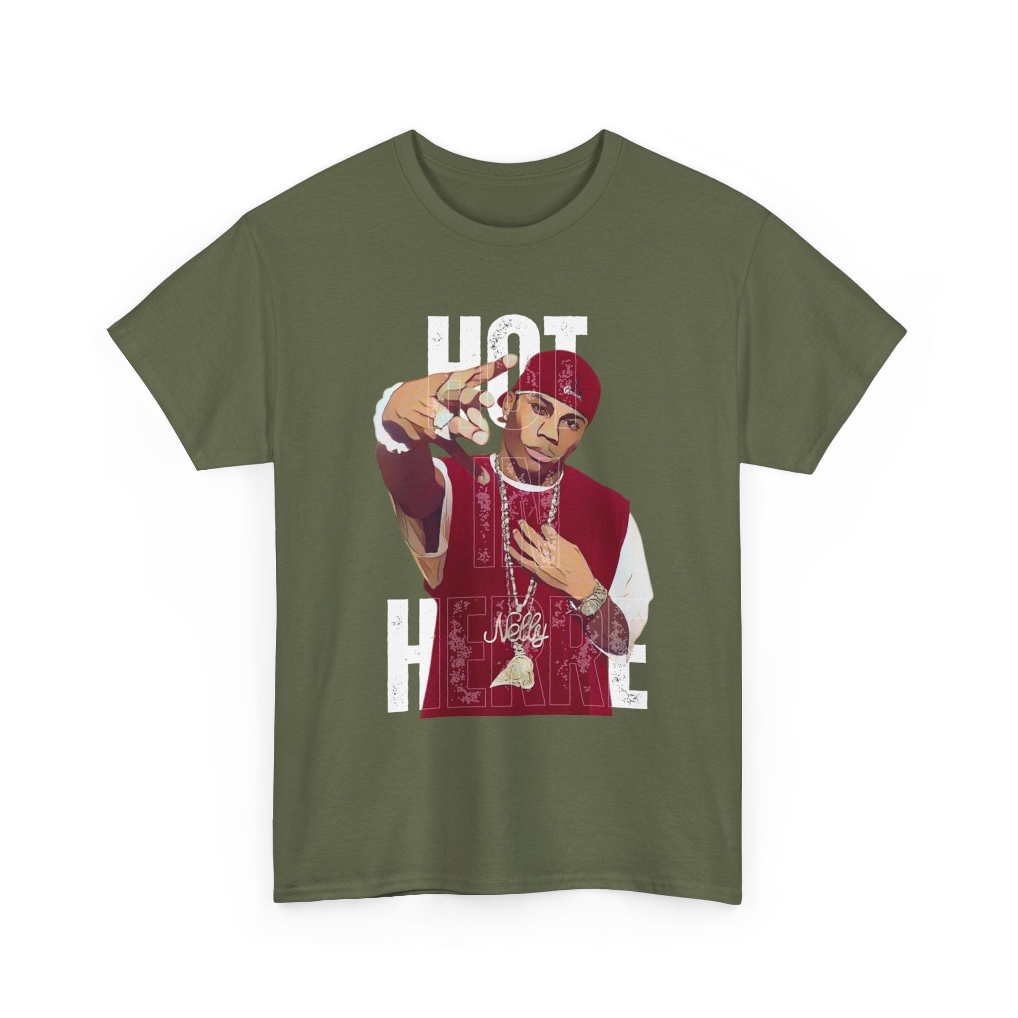 Nelly - Hot in Herre — Retro Rap Graphic T-Shirt