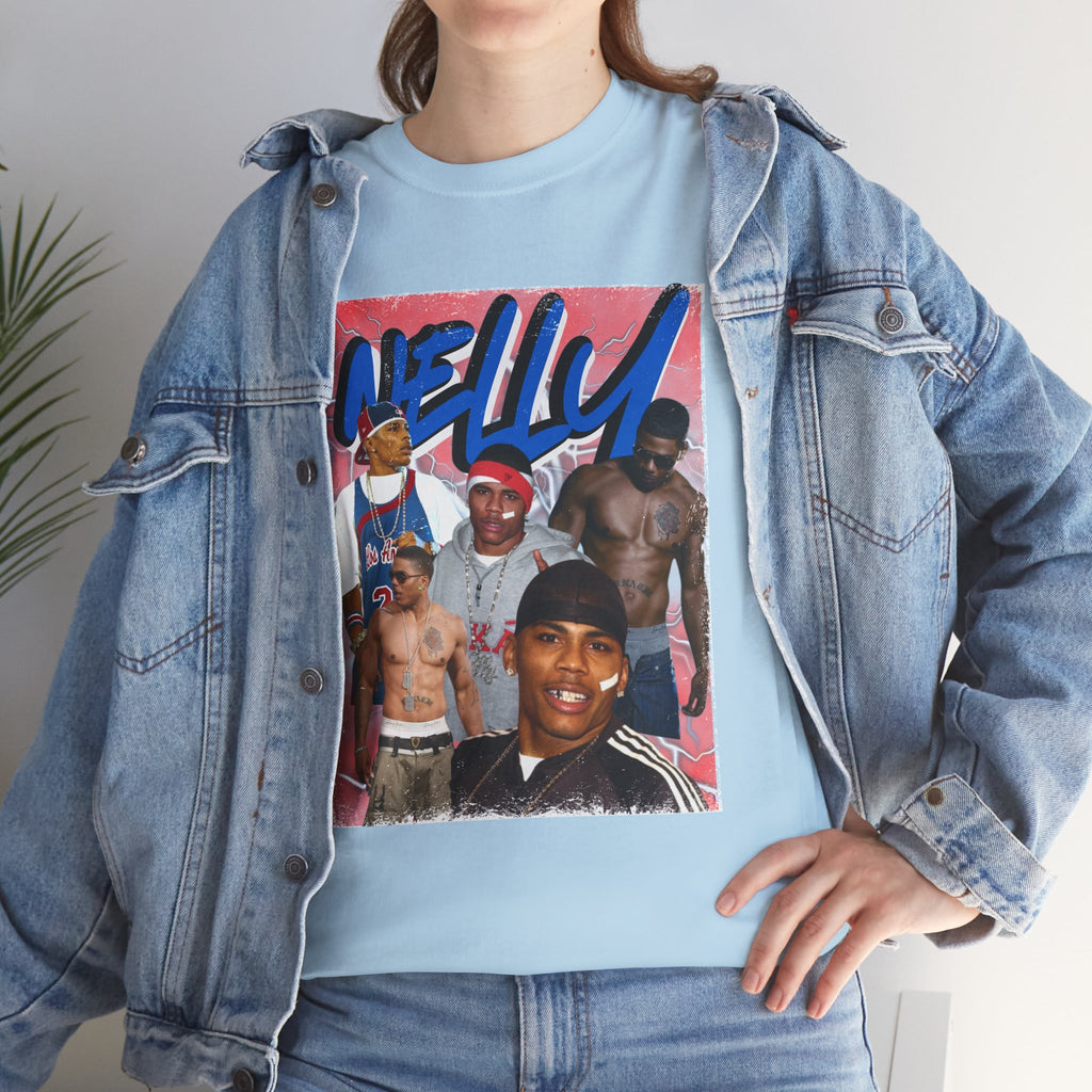 Nelly Graphic Tee — 'Nelly' Collage Streetwear T-Shirt