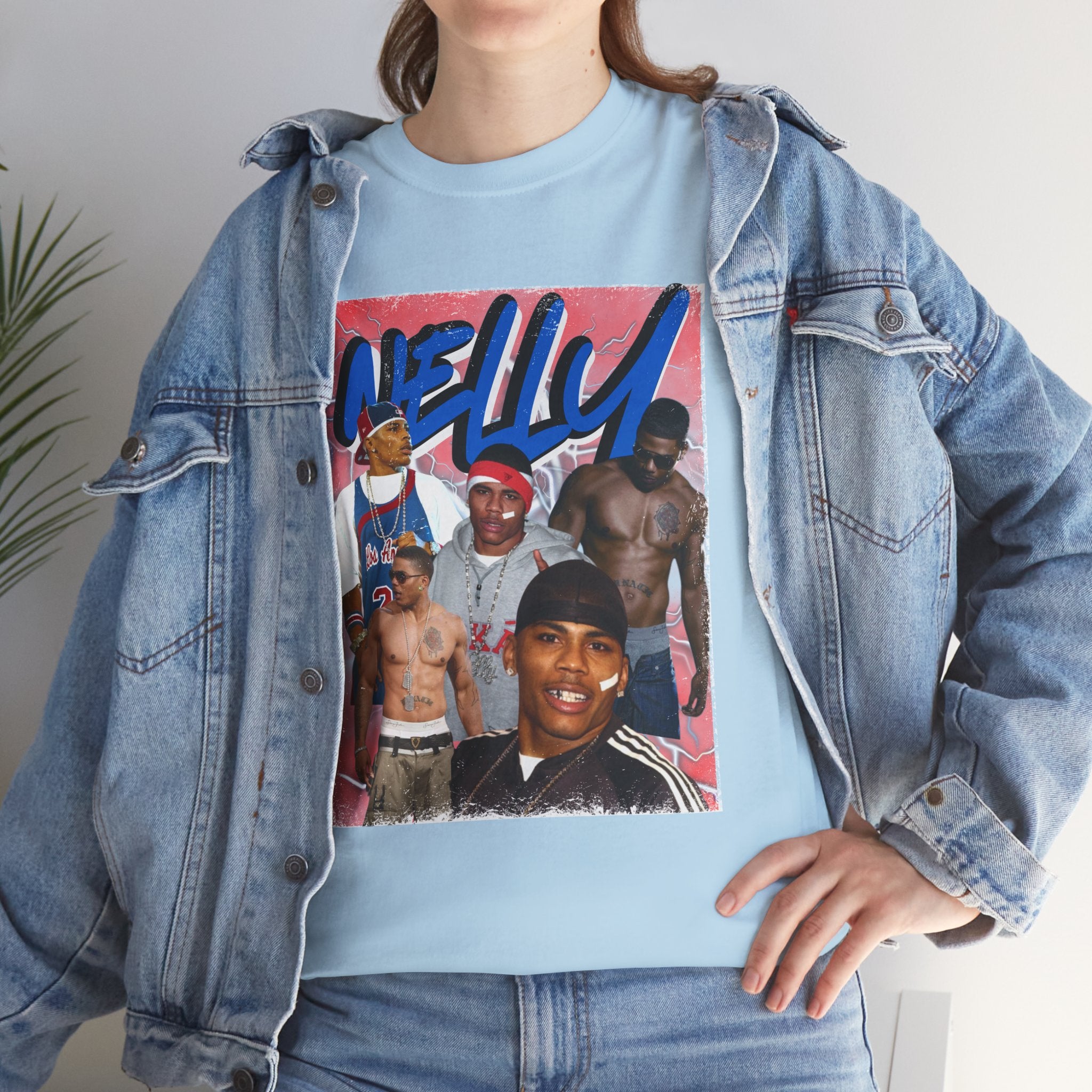 Nelly Graphic Tee — 'Nelly' Collage Streetwear T-Shirt