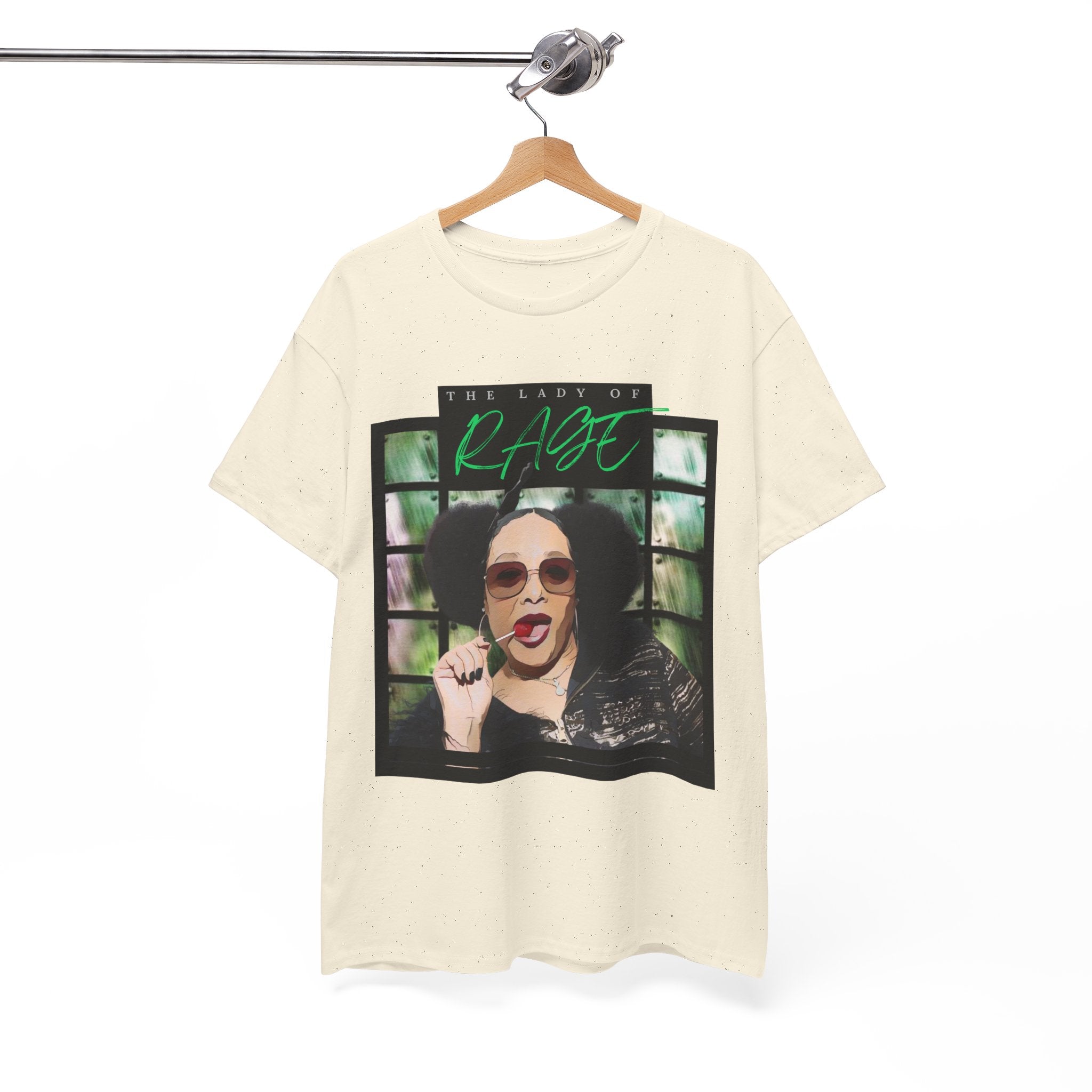 The Lady of Rage - Retro Catroon Graphic Album Cover Tee