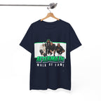 Em, Dre, Snoop, 50 - Unisex Heavy Cotton Tee - "Aftermath" Walk of Fame Graphic Tee