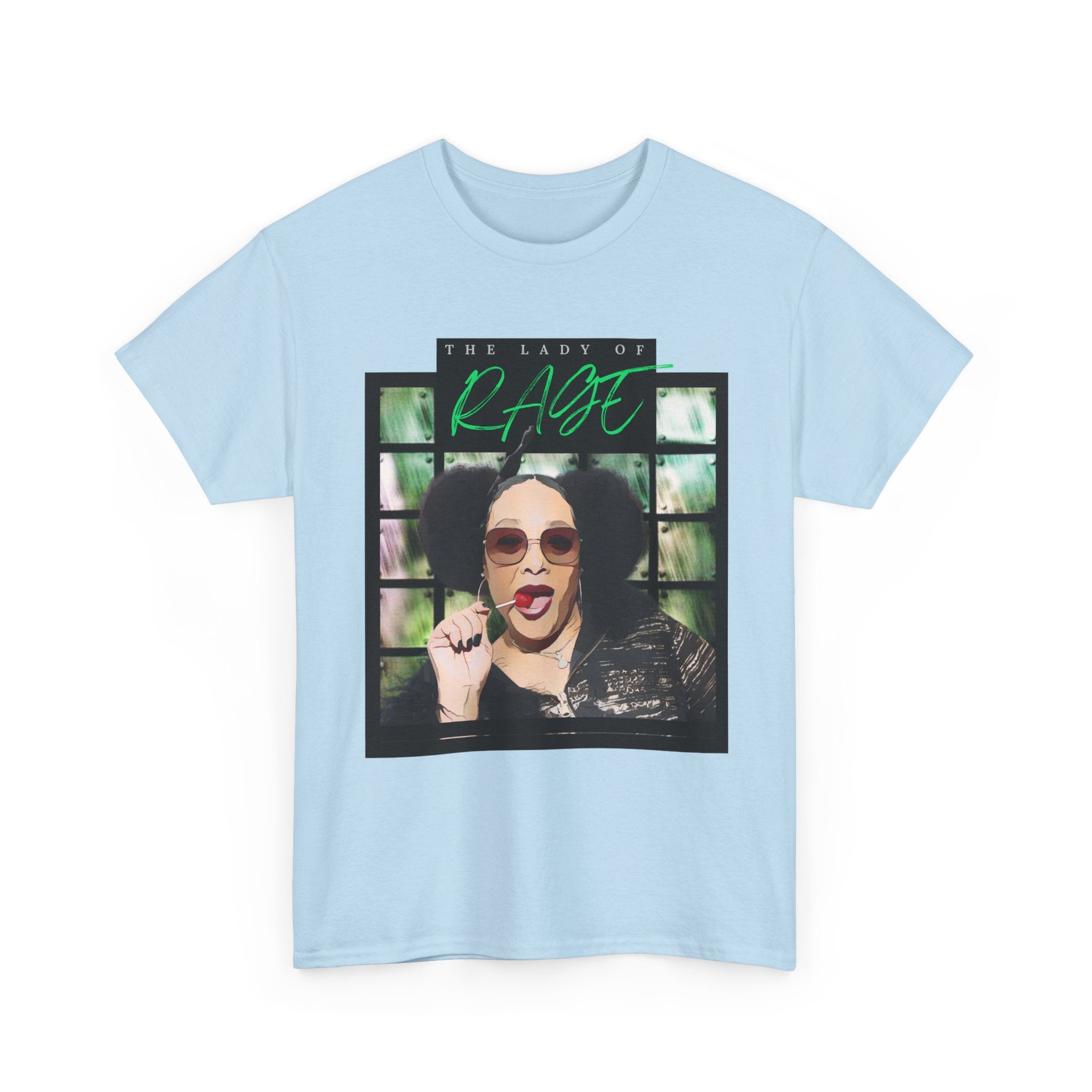 The Lady of Rage - Retro Catroon Graphic Album Cover Tee