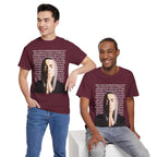 "Headlights" lyrics – Rap Icon Graphic T-Shirt with Lyrics Background