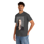 "Headlights" lyrics – Rap Icon Graphic T-Shirt with Lyrics Background