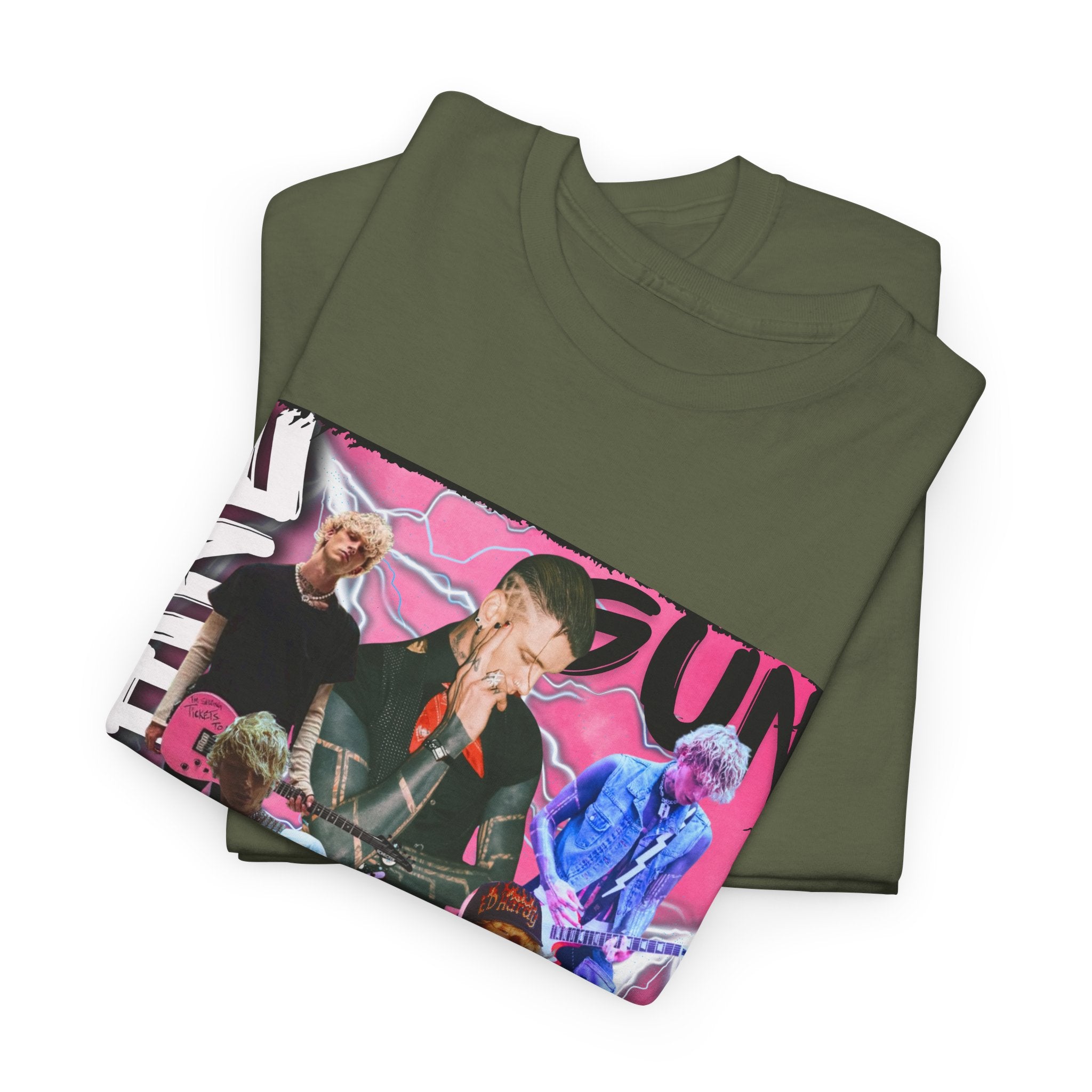 MGK  - 'Machine Gun' Kelly - Retro Collage Graphic Tee
