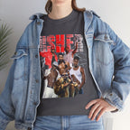Usher Collage Graphic Tee — Retro R&B Concert Shirt