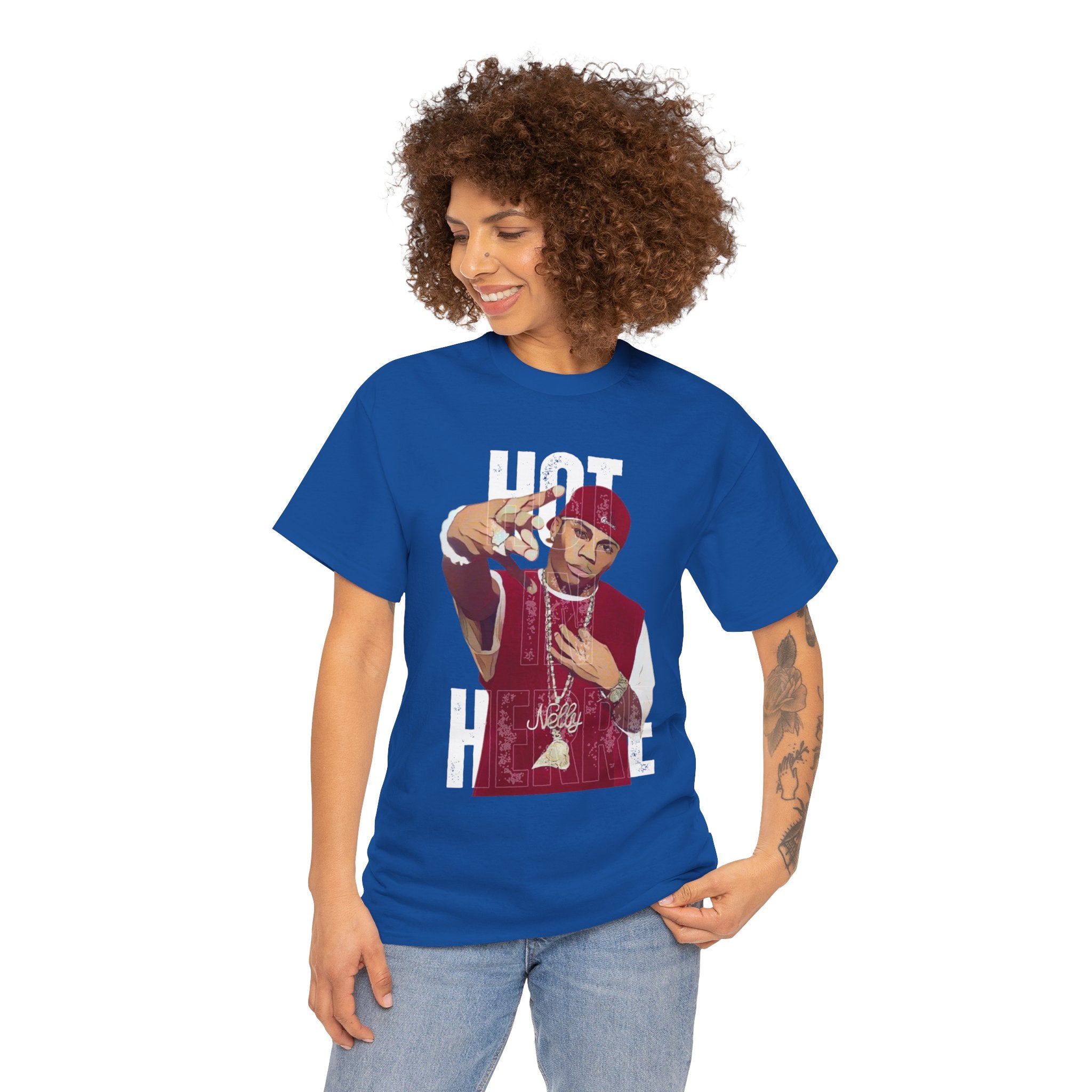 Nelly - Hot in Herre — Retro Rap Graphic T-Shirt