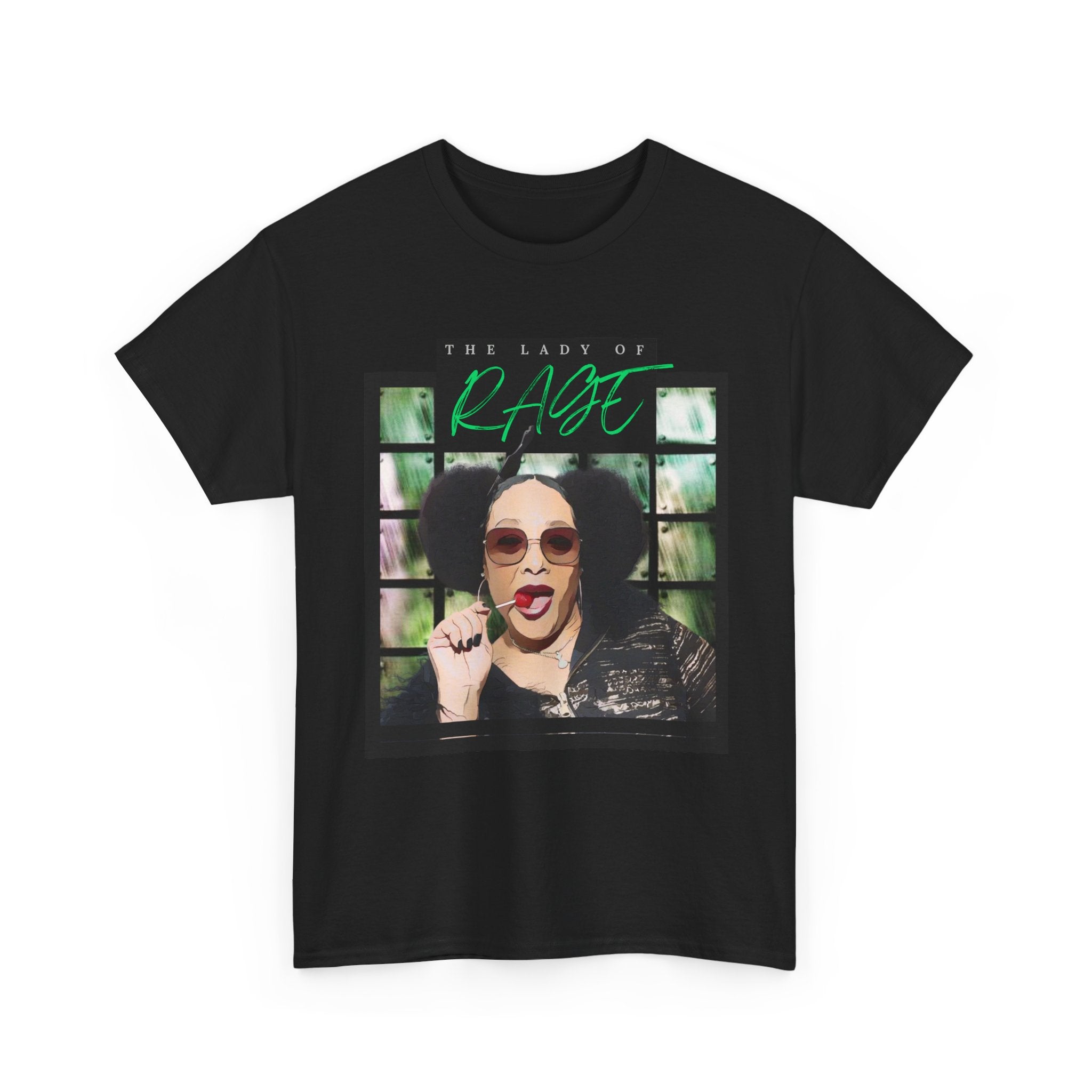 The Lady of Rage - Retro Catroon Graphic Album Cover Tee