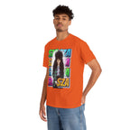 Sza Portrait Graphic Tee — Colorful Retro SZA Fan Shirt