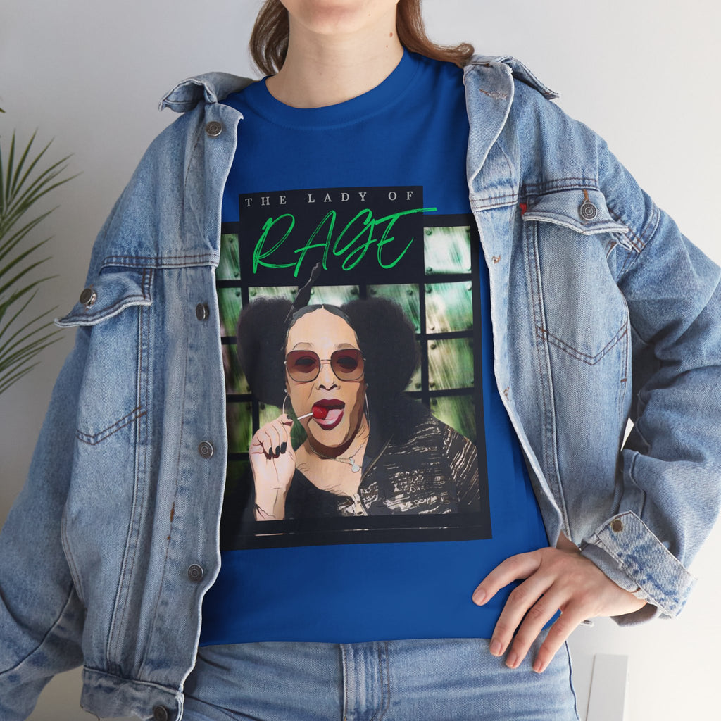 The Lady of Rage - Retro Catroon Graphic Album Cover Tee